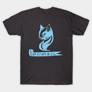 Cat Craft Co - Regal Blue Cat T-Shirt